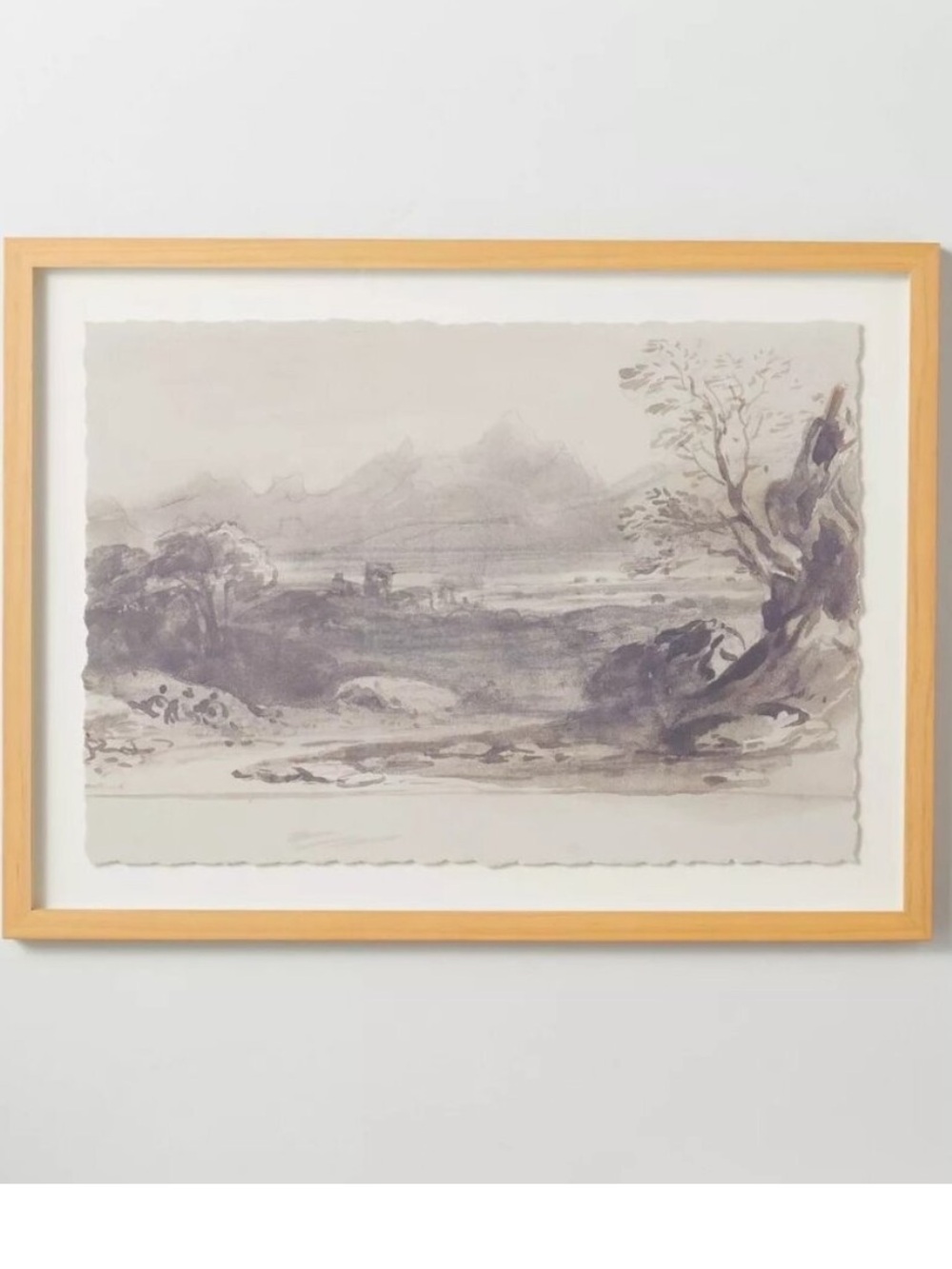 18x24 River Landscape Sketch
Framed Wall Art- Hearth & Hand with Magnolia